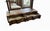 Traditional Early 20th Century Georgian Revival Walnut Dressing Mirror With Drawers For Sale - Image 3 of 8