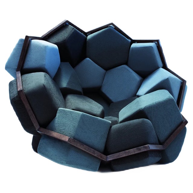 Quartz Armchair by CTRL ZAK & Davide Barzaghi for Biosofa For Sale