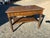 Antique Oak Arts and Crafts Mission Library Table Wirh Twisted Legs Needs Restoration For Sale - Image 11 of 18