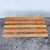This pair of mid century modern slatted benches showcases the clean, functional design that defined the era. Each features...
