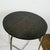 Bauhaus Circular Black Oak and Tubular Steel Bauhaus Coffee Table by Marcel Breuer, 1930s For Sale - Image 3 of 8