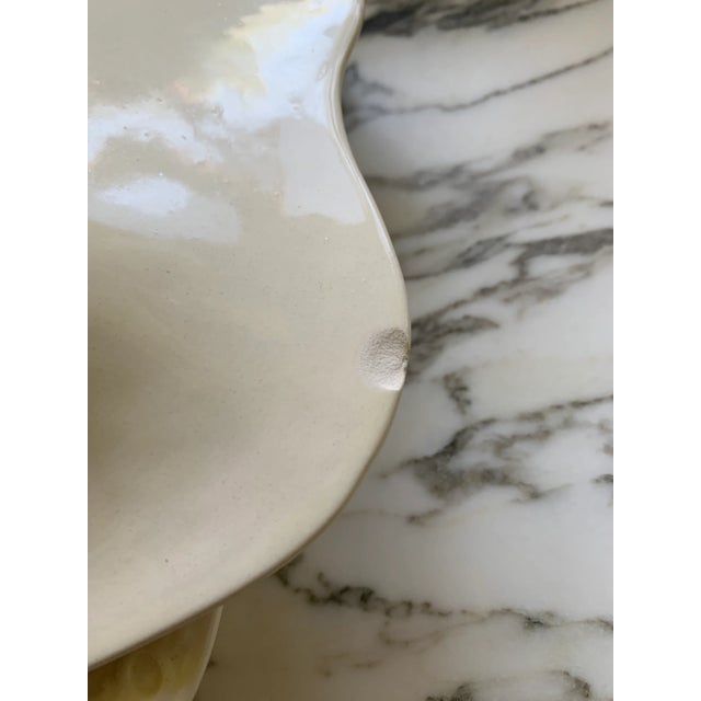 Vintage 1940s Wedgwood Wellesley Square Cream Serving Trays a Pair For Sale - Image 11 of 11