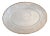 Vintage 24k Gold Rimmed Milk Glass Platter For Sale