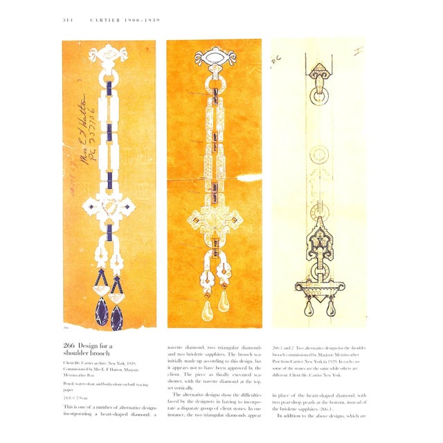 Paper "Cartier 1900-1939" 1997 Rudoe, Judy For Sale - Image 7 of 11