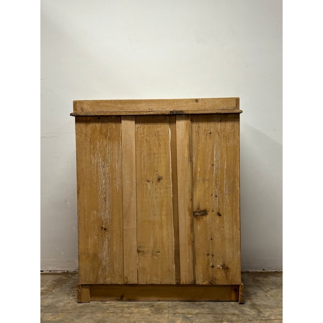 Wood Antique English Pine Chest of Drawers For Sale - Image 7 of 8