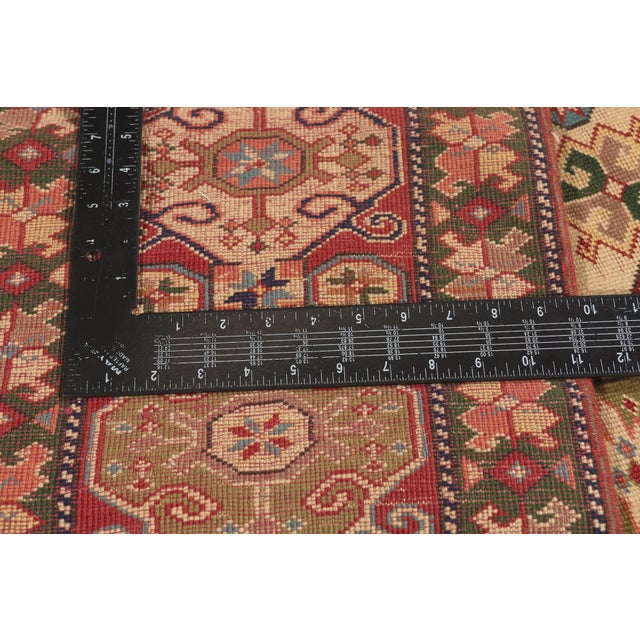 Textile Vintage Turkish Oushak Rug, 05'06 X 06'09 For Sale - Image 7 of 10