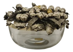 Centerpiece with Silver Lid