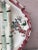 French Country 19th Century Longchamp Majolica Asparagus Plate With Flowers For Sale - Image 3 of 6