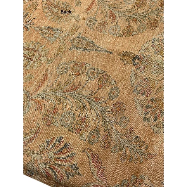 Early 20th Century Antique Persian Lilian Rug - 12′6″ × 19′8″ For Sale - Image 12 of 12