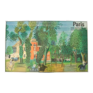 Raoul Dufy Paris 1964 Museum Exhibition Poster