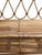 Mid-Century Modern Hand-Crafted Rattan and Bamboo Wall Shelf, Italy, 1960s For Sale - Image 3 of 7