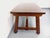1960s Brutalist Dining Table in Dark Pine Wood by Georges Robert, 1960s For Sale - Image 5 of 18