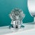 Chrome Chrome Widespread Waterfall Bathroom Sink Faucet 2 Handle 3Hole Basin Mixer Tap For Sale - Image 8 of 9