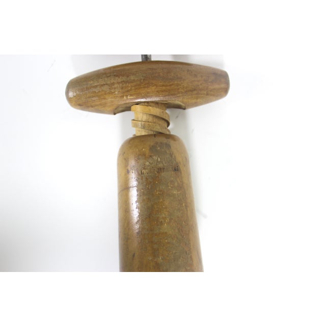 Vintage French corkscrew made from wood. Perfect for the wine lover in your life or to style your bar cart. It has some...
