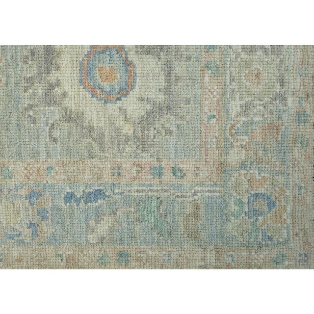 Turkish Oushak Rug 2'6" x 4'9" #17227 For Sale - Image 4 of 8
