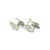 Silver 1990s Georg Jensen Estate Mens Cufflinks Set With Tie Pin Without Back of Tie Pin Silver, 3 Pieces For Sale - Image 8 of 9