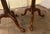 Brown Late 20th Century Henkel Harris Oval Wild Black Cherry Queen Anne 2 Pedestal Dining Table 1 Leaf For Sale - Image 8 of 12