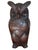 Black Forest Carved Owl Tobacco Jar, 1930s For Sale - Image 3 of 8