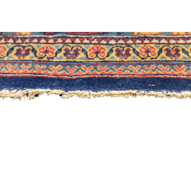Red Antique Tehran Rug 4'7'' x 6'10'' For Sale - Image 8 of 12