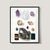 Not Yet Made - Made To Order Vintage Crystal and Gem Print (Violet) For Sale - Image 5 of 5
