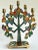 This vintage Christmas Terra Sancta Guild candleholder has a colorful enameled finish on both sides, with a base that...