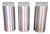 Space Age Ceiling Lights in Brushed Aluminum from Staff Leuchten, 1970, Set of 3 For Sale