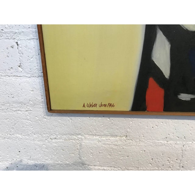 Abstract Abstract Painting by Arnold Weber For Sale - Image 3 of 7