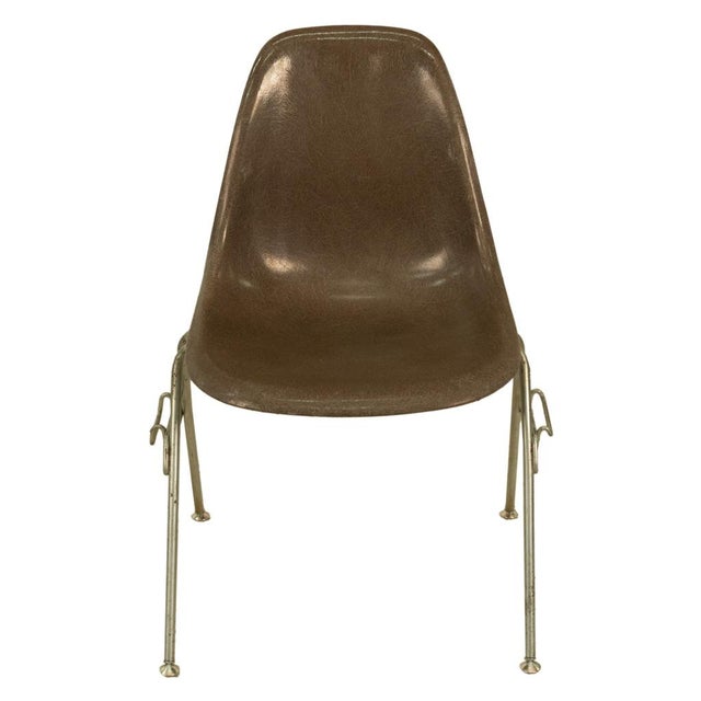 Mid Century Modern Original Eames for Herman Miller Fiberglass Shell Chairs 1959 For Sale - Image 10 of 14