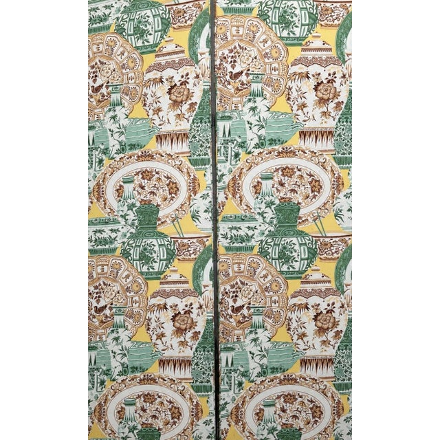 2 (4) panel Screens available. There is an image in the listing with all 8 panels set up. A grand pair of decorative floor...