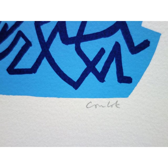 Jean Coulot, Amitié, Screen Print For Sale - Image 4 of 6