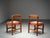 Wood Vintage Dining Chairs in Oak and Velvet by Guillerme Et Chambron, France, 1960, Set of 2 For Sale - Image 7 of 13