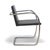 Mies Van Der Rohe Thin Brno Chairs by Knoll For Sale In Chicago - Image 6 of 6