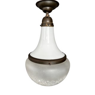 Ceiling Lamp attributed to Peter Behrens for Siemens, 1920s For Sale