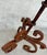 Vintage Rustic Wrought Iron Spanish Revival Style Candle Holders Converted to Table Lamps, Circa 1980s- A Pair For Sale - Image 9 of 12