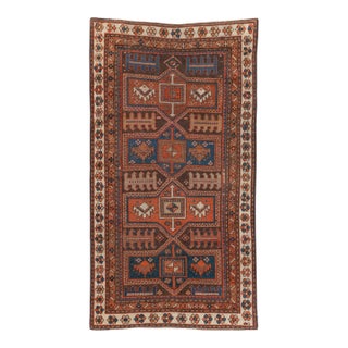 Galerie Shabab Collection Early 20th Century Caucasian Kazak Accent Rug For Sale