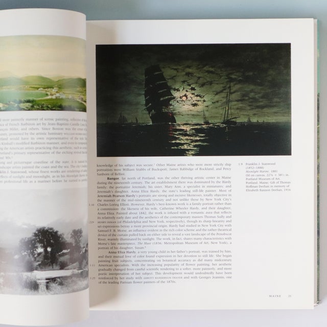 Tan 1990s William H. Gerdts “Art Across America: The East and Mid-Atlantic” Art Book For Sale - Image 8 of 14