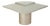 Silver Quadrondo Dining Table by Erwin Nagel for Rosenthal For Sale