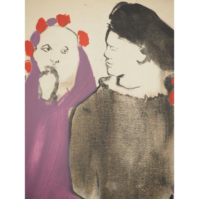 Christian Berard, Ballet, The Three Friends, Lithograph For Sale - Image 4 of 6