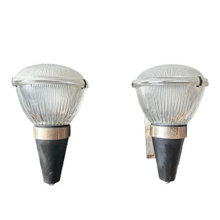 Pair of Vintage Italian Wall Sconces 1970s For Sale