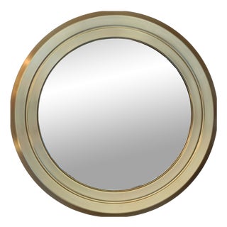 Vintage Italian Round Narciso Wall Mirror by Sergio Mazza for Artemide, 1970s For Sale