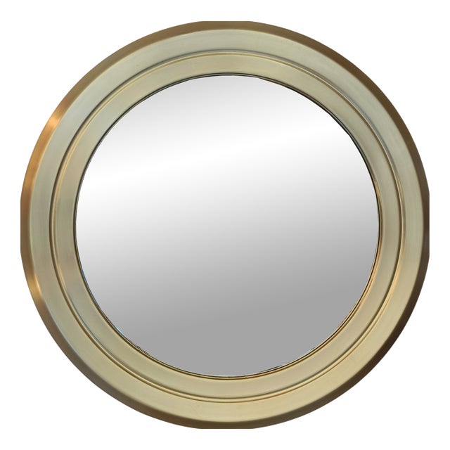 Vintage Italian Round Narciso Wall Mirror by Sergio Mazza for Artemide, 1970s For Sale