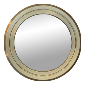 Vintage Italian Round Narciso Wall Mirror by Sergio Mazza for Artemide, 1970s