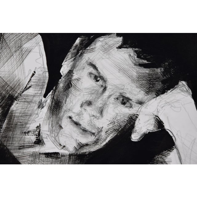 Christian Bauer, Nude, Patrick, 1990s, Ink & Pencil For Sale - Image 9 of 11