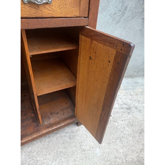 Vintage Trade Counter in Oak, 1890s For Sale - Image 18 of 18