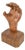 Brutalist Arts and Crafts Sculpture Wooden Hand, 1950s For Sale
