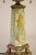 1930s Mutual Sunset Lamp Co. French Empire Deco Neoclassical Green Onyx Marble Brass Table Lamp For Sale In Los Angeles - Image 6 of 13