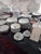 Mid-Century Modern New 1980s Set of 48 Pieces Exquisite Porcelain With Flowering Branch For Sale - Image 3 of 18