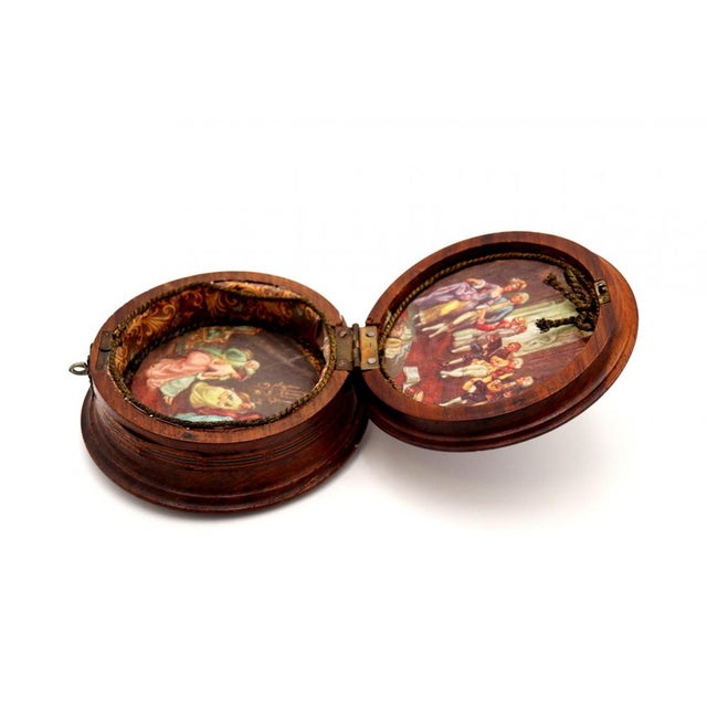 Wooden Jewelry Box with Silver Applications For Sale - Image 6 of 10