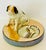 Mid-Century Modern Japanese Lusterware Jack Russell Terrier Catchall For Sale - Image 3 of 10