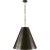 Goodman Large Hanging Lamp in Bronze and Hand-Rubbed Antique Brass with Bronze Shade Designer: Thomas O'Brien Min. Custom...